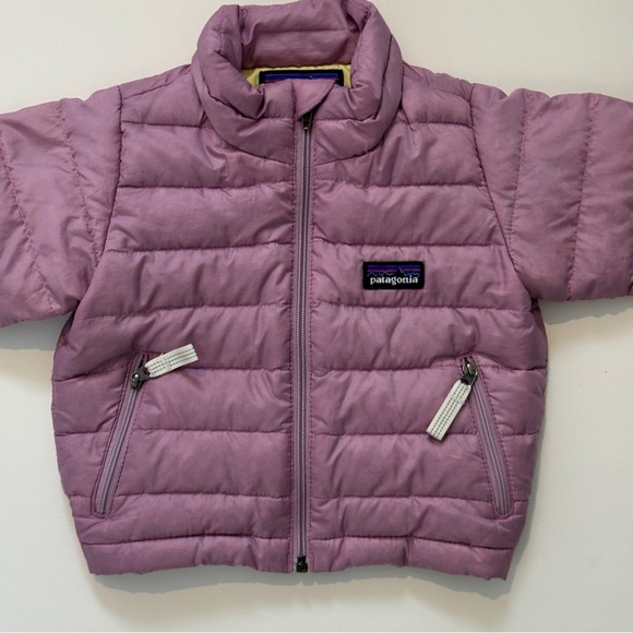 Patagonia Light Purple Down Sweater - Size 3 Months